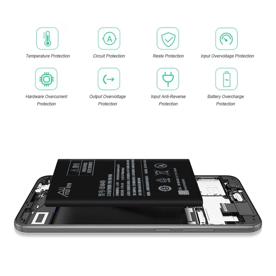 2018 PINZHENG BM49 Original Phone Battery For Xiaomi Mi Max High Capacity Replacement Battery MI Max Batteries With Free Tools  (2)