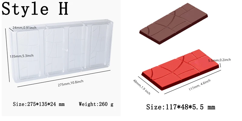 Meibum поликарбонатовый для шоколада формы Различные стили полосы блочный линии текстуры конфеты десерт формы кондитерские украшения сковородки