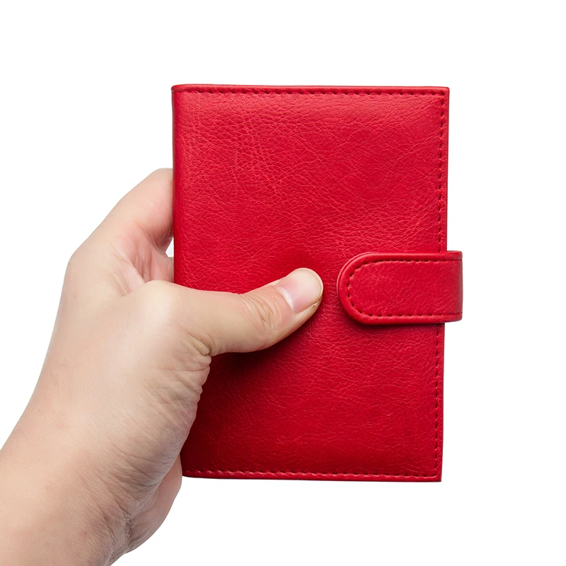 Высококачественный PU кожаный паспорт обложка для паспорта чехол держатель для паспорта и карточек с застежкой держатель паспорта Прямая