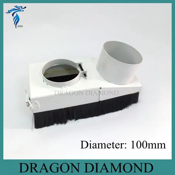 

CNC Router Accessories Dust collector Cover cnc 3kw spindle motor dust collector device D100mm