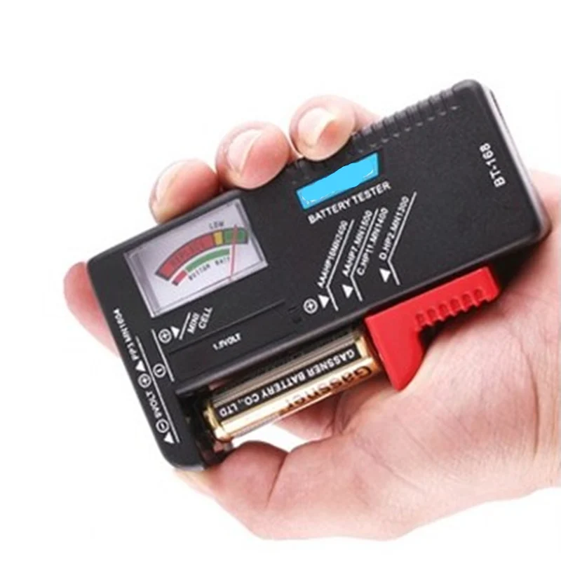 Универсальный тестер батареи aaa aa CD 9V 1,5 V Кнопка батарея Вольт тестер измерительные приборы батарея диагностический инструмент Универсальный тестер батареи aaa aa CD 9V 1,5 V Кнопка батарея Вольт тестер измерительные приборы батарея диагностический инструмент