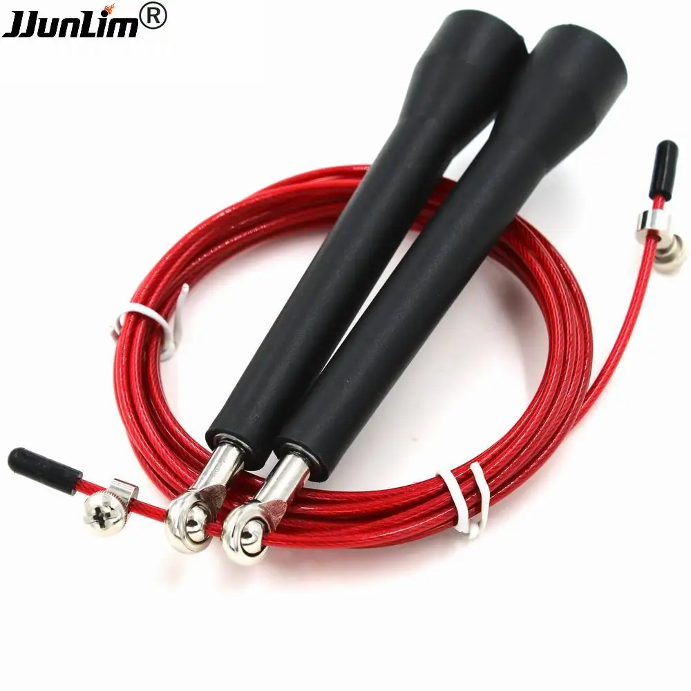 

3 METERS 9 color Ultra Speed Original Cable Wire Skipping Skip Adjustable Jump Rope Crossfit home gym fitness crossfit jump rope