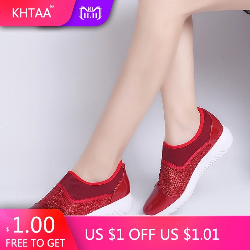 

Plus Size Women's Loafers Flat Platform Autumn Casual Slip On Fashionable Ladies Shoes 2018 Leisure Rubber Footwear For Female