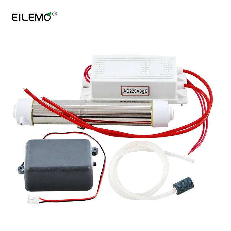 

DIY Kit Ozone Generator 3000mg/h , 220V Ozonizer Electronic Water Air Purifier Sterilizer Aqua Ozone Tube Air Cleaner Ozonator