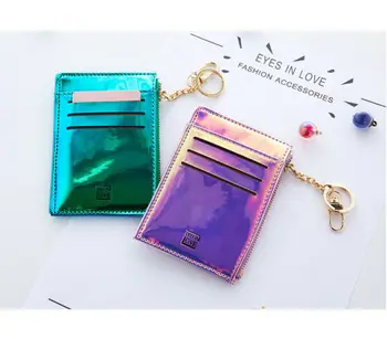 

Women Fashion Bright Money Purse Wallet Ladies Light Folding Coin Card Holder