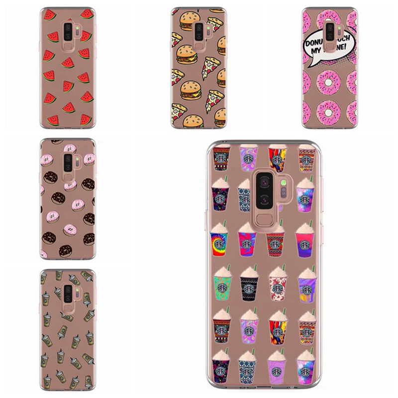 Для Samsung Galaxy S9 S9Plus S8 Plus S7 edge Note 8 J530F J720 A3 A5 2017 2016 TPU мягкий чехол с рисунком ананаса E318