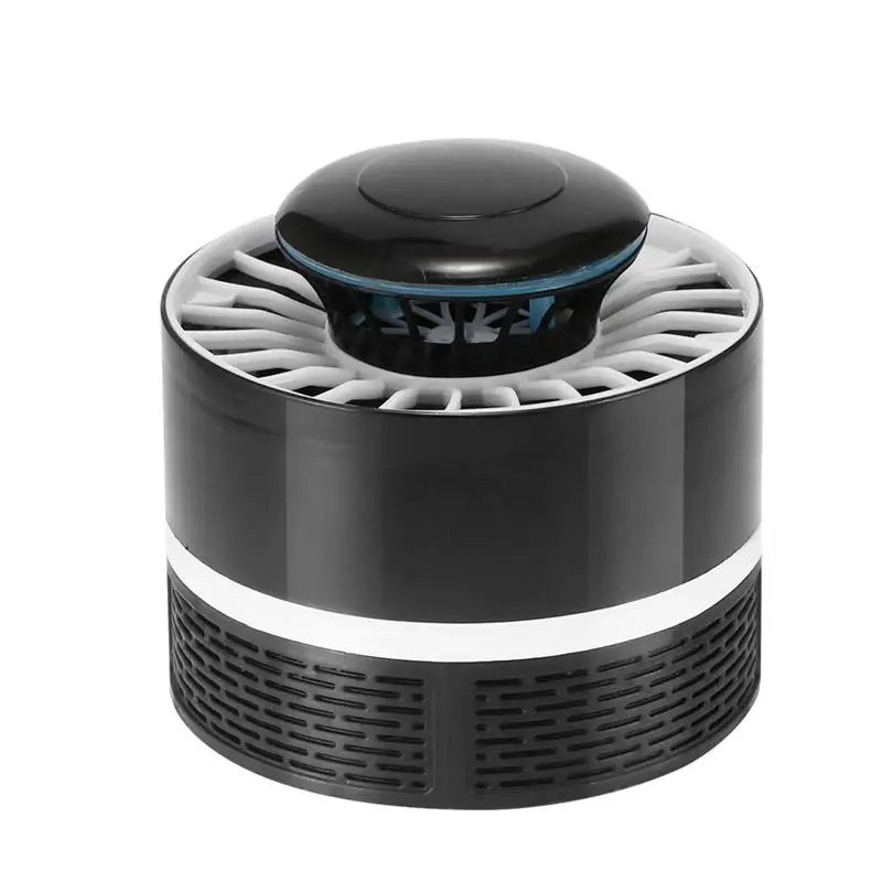 Type 2 Black Электроника USB Mosquito Killer лампа для борьбы с москитами, вредителями, USB Перезаряжаемый антимоскитный Репеллент свет насекомых - Цвет: Type 2 Black