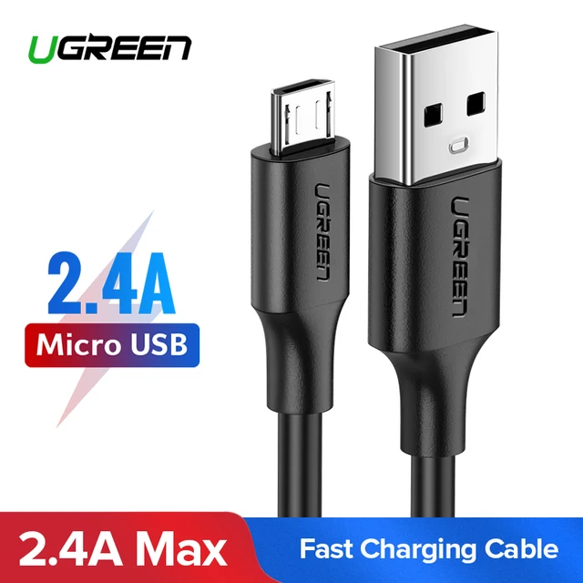 Cheap Ugreen Micro USB Cable 2.4A Fast Charging USB Data Cable Mobile Phone Charging Cable for Samsung Huawei HTC Android Tablet Cable Cheap Ugreen Micro USB Cable 2.4A Fast Charging USB Data Cable Mobile Phone Charging Cable for Samsung Huawei HTC Android Tablet Cable