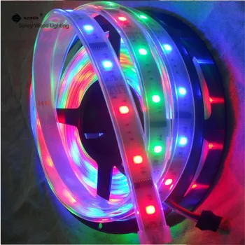 

5m/roll led magic strip 6803ic built in 48 patterns 30 led each meter ,IP67 12v dc led stage show strip,christmas tree strip