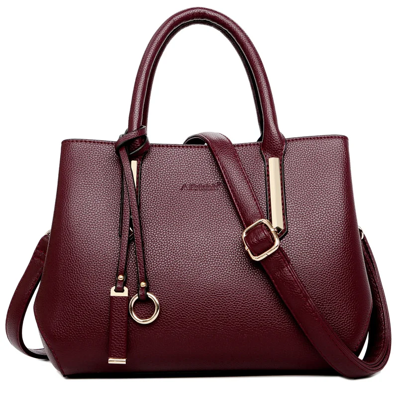 

luxury handbags women bags designer Genuine Leather women totes handbag lady purse casual crossbody messenger shoulder bags