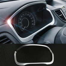 Car Styling Dashboard Sequins Cover Decorative Frame Sequins Cover For Honda CRV 2015-2016 Car Accessories Decoration Sequins