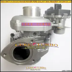 TD04 49477-01203 BG9Q6K682CB LR022358 9676272680 Турбокомпрессор Turbo для Land Rover freelander для Jaguar XF 2,2 D DW12C JLR 2.2L