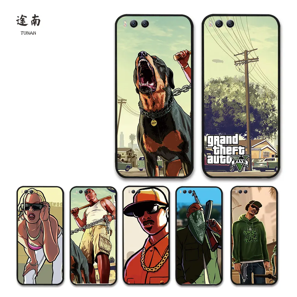 

TUNAN gta san andreas free Design Newly Arrived Cell Phone Case For xiaomi 6 5s For xiaomi note 5A note 3 pink cute mobile
