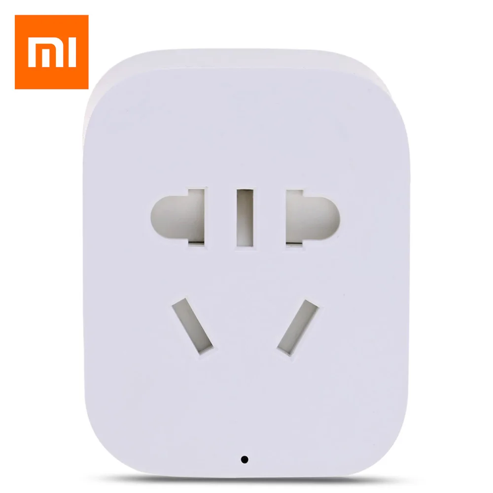 Xiaomi MiJia Mi Smart Power ZigBee Socket Plug Basic Wireless WiFi APP Remote Control Timer Switch Powercube EU DE Adapter | Электроника
