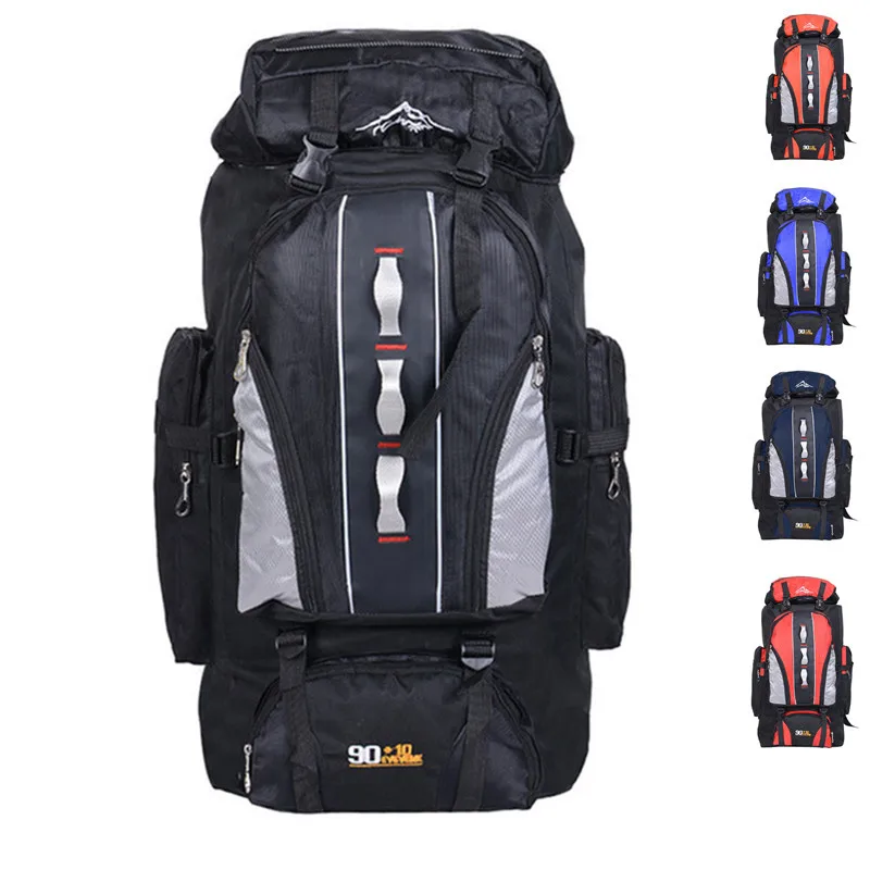 

100L Large Capacity Outdoor Sports Backpack Men and Women Travel Bag Hiking Camping Climbing Fishing Bags waterproof Backpacks
