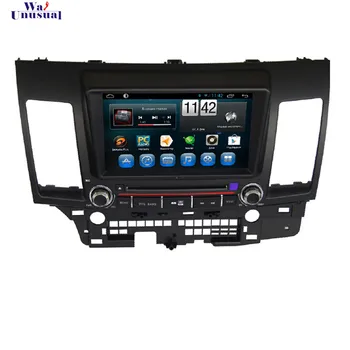 

WANUSUAL 8 Inch Android 6.0 GPS Navigation for Mitsubishi Lancer Radio Player with Quad Core 16G Wifi Bluetooth 1024*600 Maps