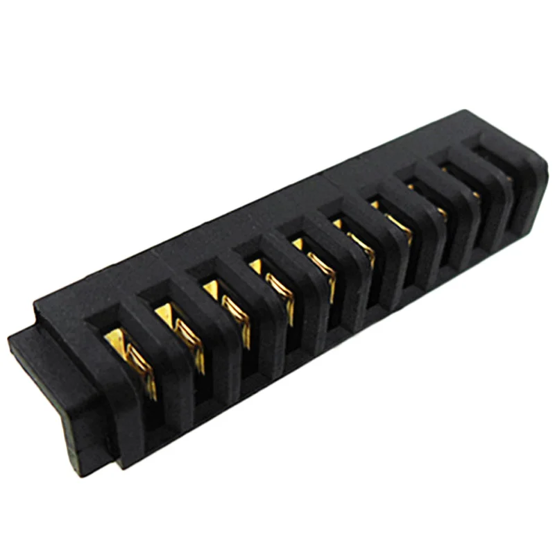 2 пара/лот 10Pin разъем для батареи ноутбука шаг 5 мм штекер и вилка 180 градусов изгиб
