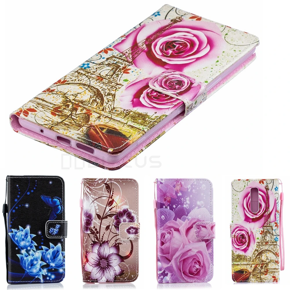 

Printing Leather Case For Sony Xperia XA1 XA2 Ultra Xperia10 10 Plus XZ Premium XZ1 XZ2 XZ3 1 Ace SO-02L Xperia1 L1 L2 L3 Covers