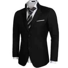Black color men’s suit jacket formal wedding two grain of buckle hot sale high quality custom men’s suit jacket