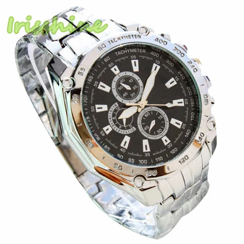 

Irisshine i0312 men watches New Three Eyes Six Steel Needle Fashion Men's Fashion Casual Business Watch