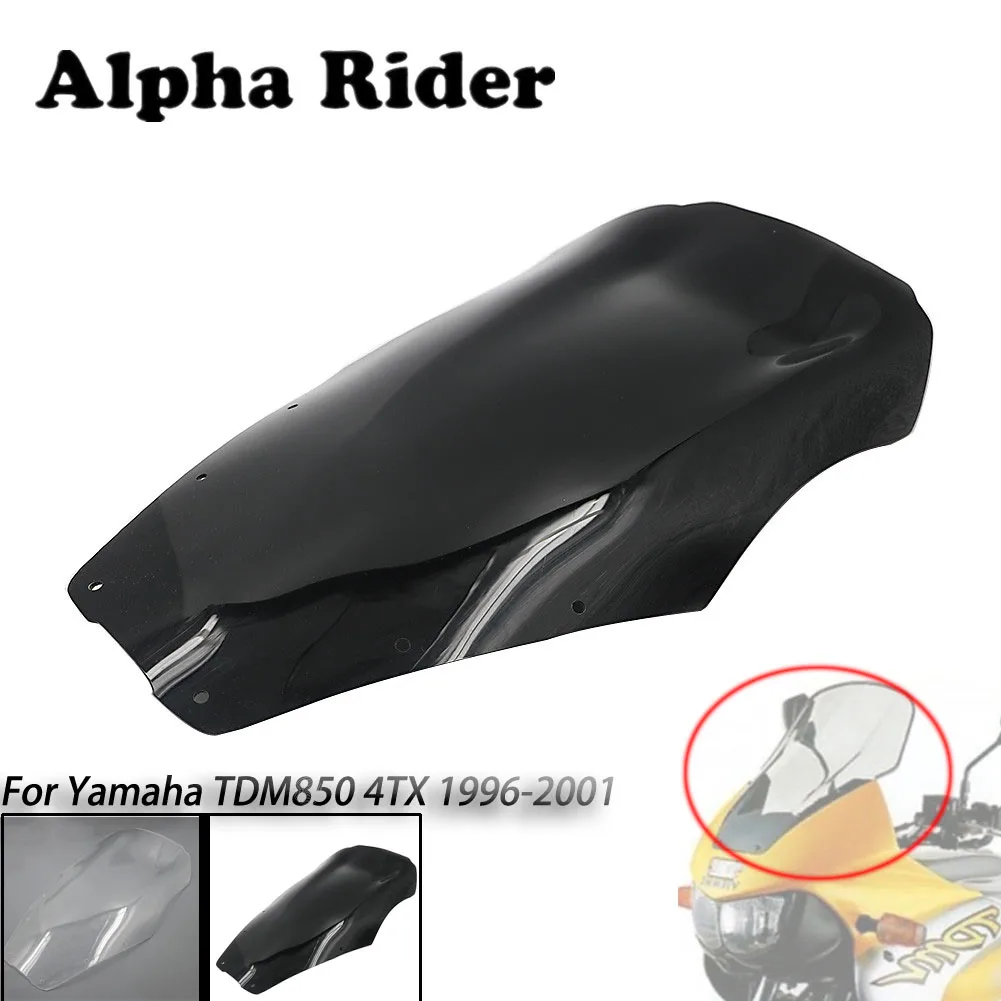 96-01 для мотоцикла Yamaha TDM 850 4TX, поднятое на 20 см выше, лобовое стекло, ветровое стекло, ABS, ветровой дефлектор TDM850 1996-2001