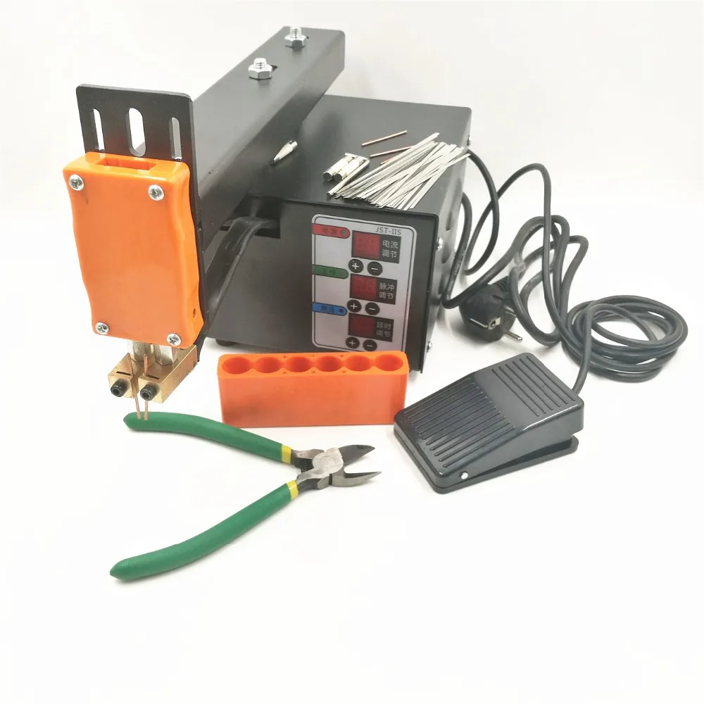 Battery spot welding machine 18650 lithium battery battery pack welding machine 220V/110V 3KW extended welding arm Battery spot welding machine 18650 lithium battery battery pack welding machine 220V/110V 3KW extended welding arm
