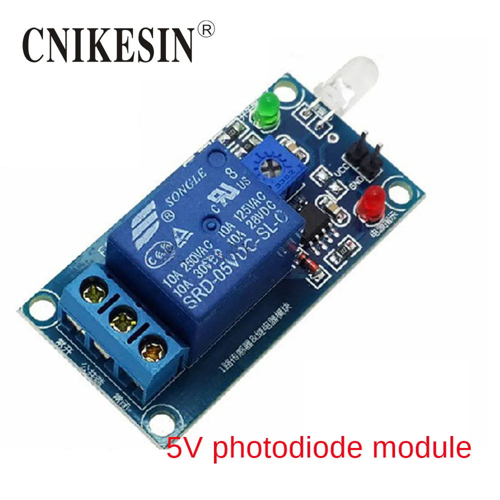 CNIKESIN IC Module Original 5V Photodiode Relay Module Optical Switch