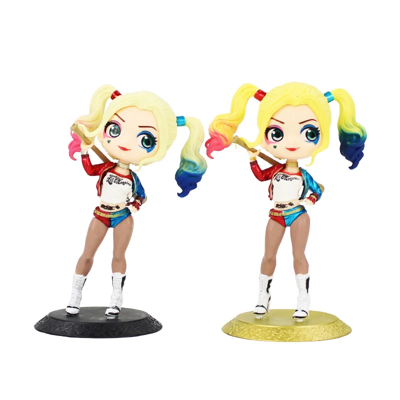 

Suicide Squad Harley Quinn PVC Action Figure Model Toy Q Posket Doll Collection Gift