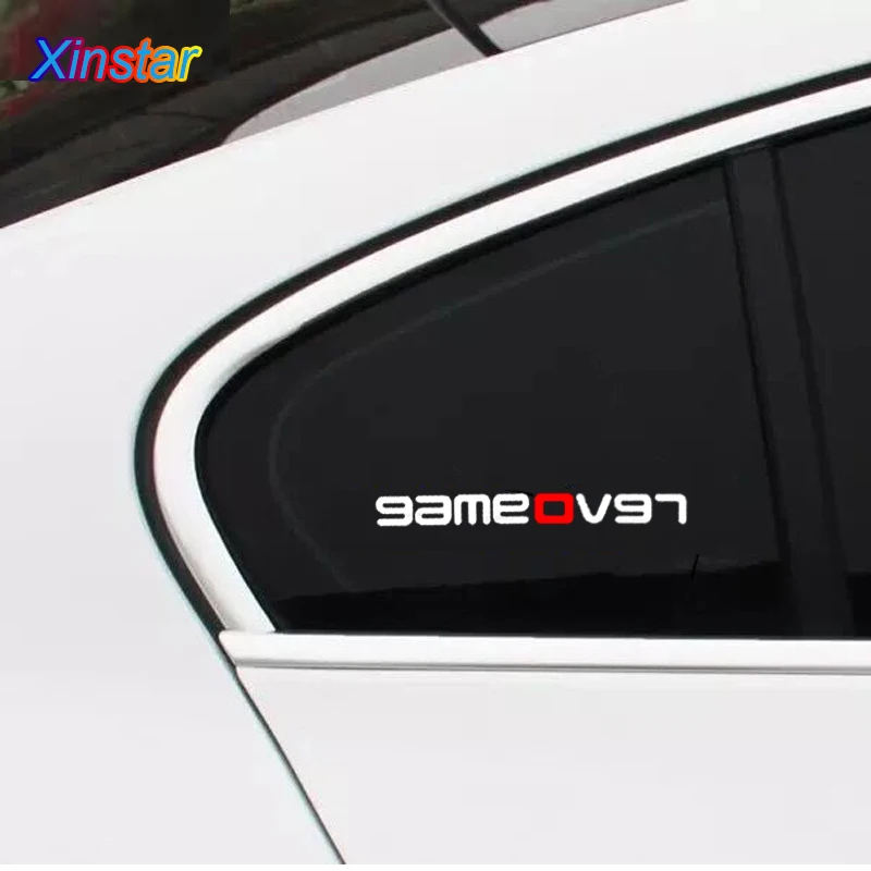 2 шт. автомобильная наклейка revo для VK Volkswagen VW golf GTI R passat B5 B6 B7 Golf MK4 MK6 MK7 CC|Наклейки на