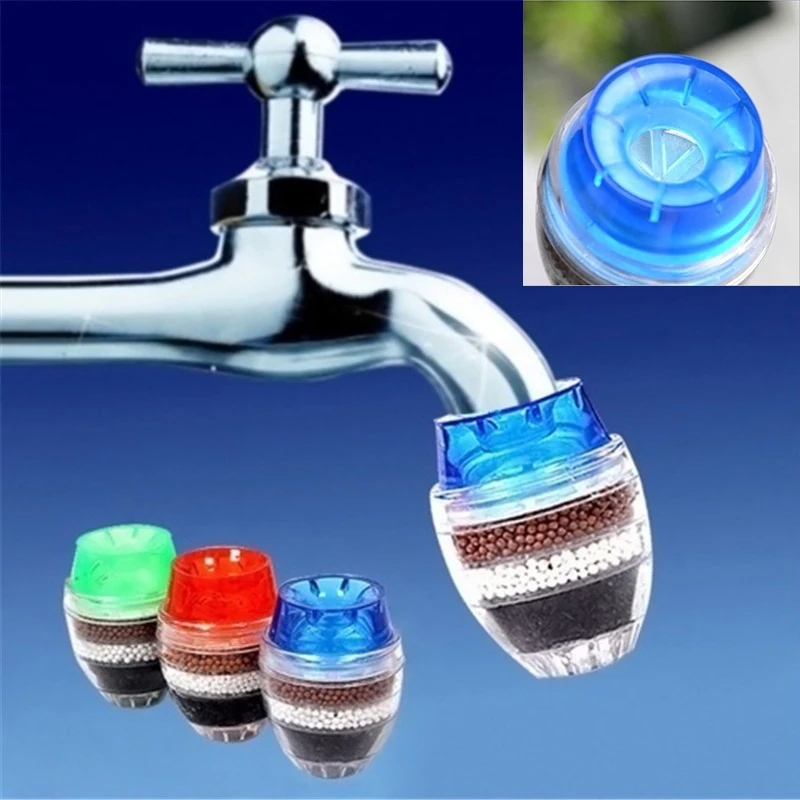 

Faucet filter purifier home kitchen multi-layer activated carbon filter