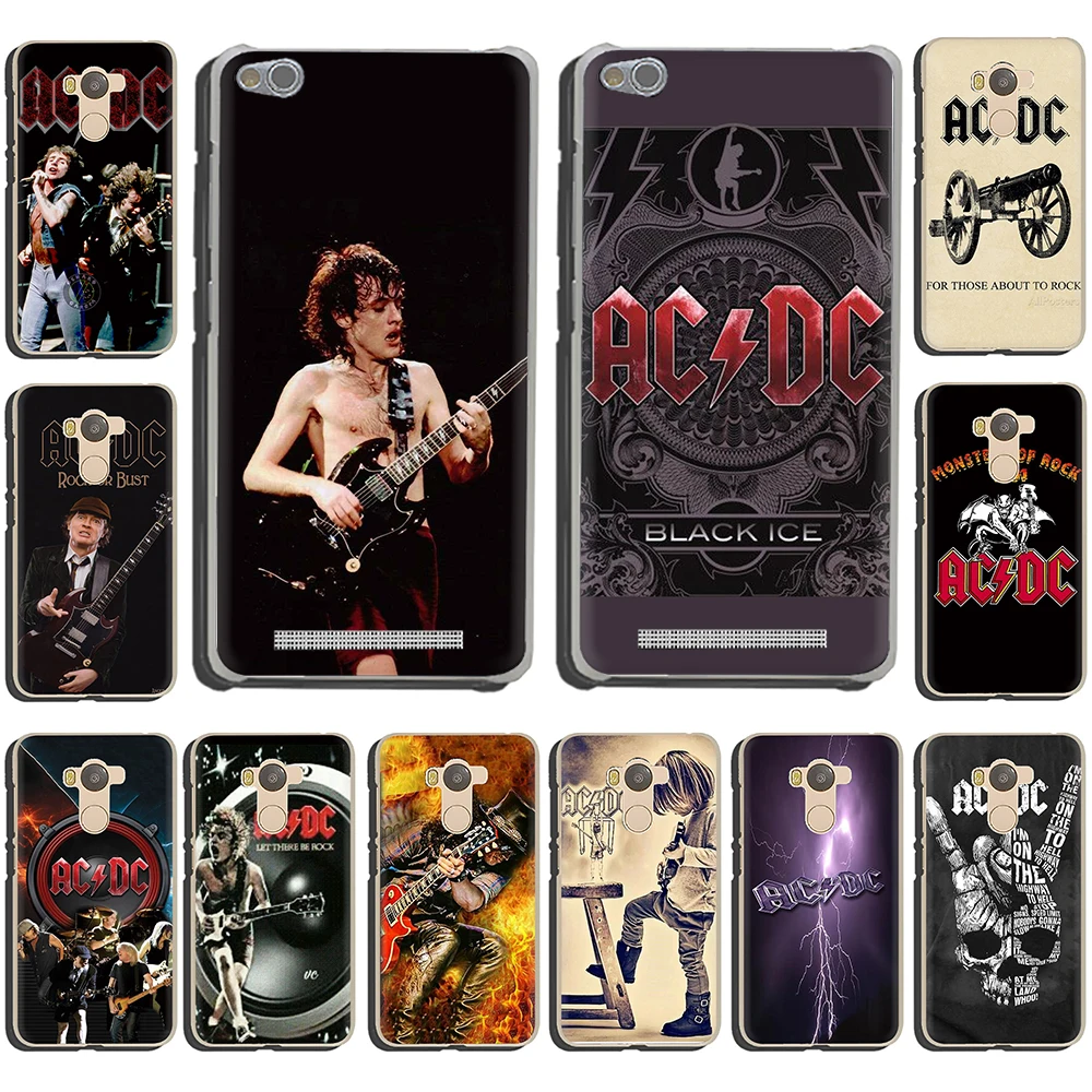 

ac dc acdc Hard Phone Cover Case for Redmi 4X 4 5 6 7A GO Note5 6 7 8 K20 Pro