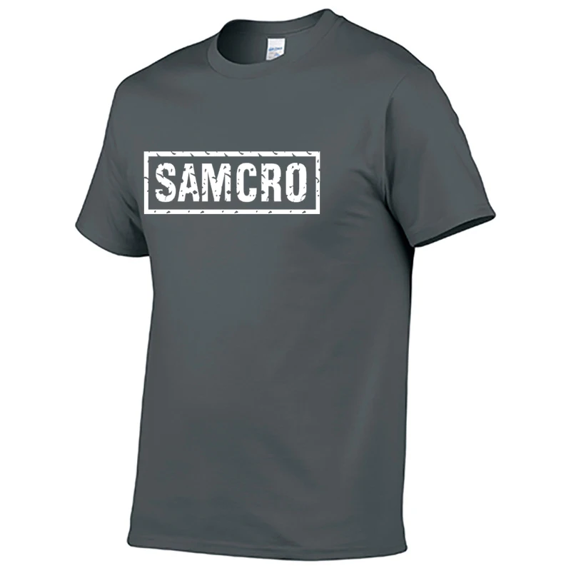 SOA Sons of anarchy/детская модная футболка с принтом «SAMCRO» модные повседневные хлопковые футболки в стиле хип-хоп с короткими рукавами для мужчин и женщин - Цвет: 807