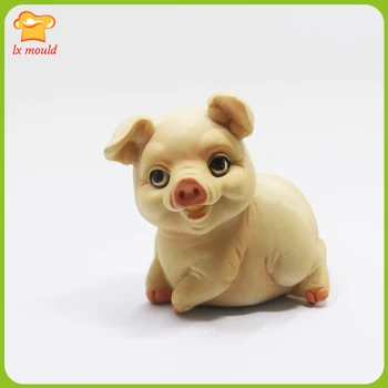 

LXYY MOULD cute pig handmade soap mold silicone cake mold candle mold plaster mold