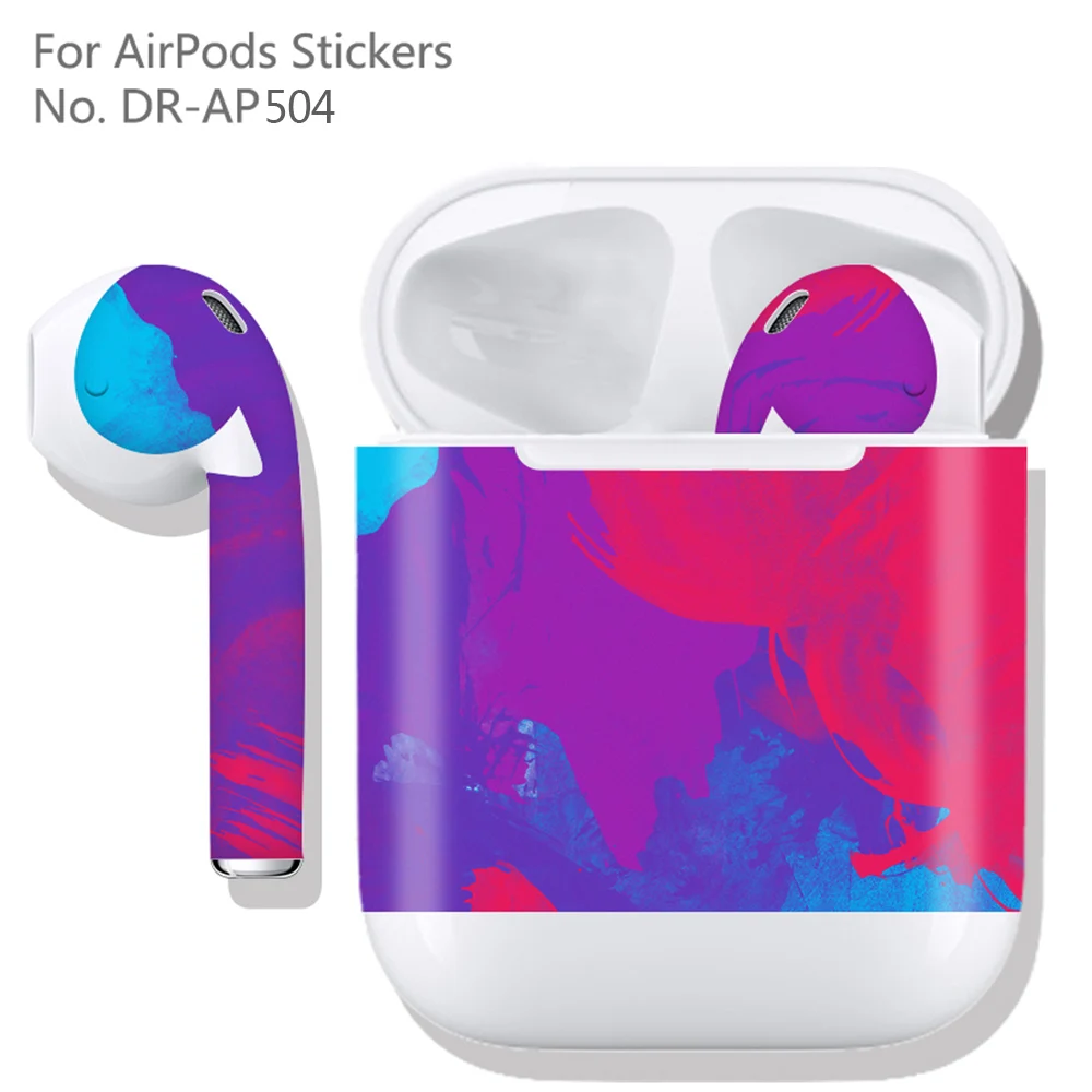 Виниловая наклейка для Apple Air Pods, защитная обложка, наклейка на кожу, устойчивая к царапинам, пленка, наклейка на кожу, декоративная наклейка, обертка