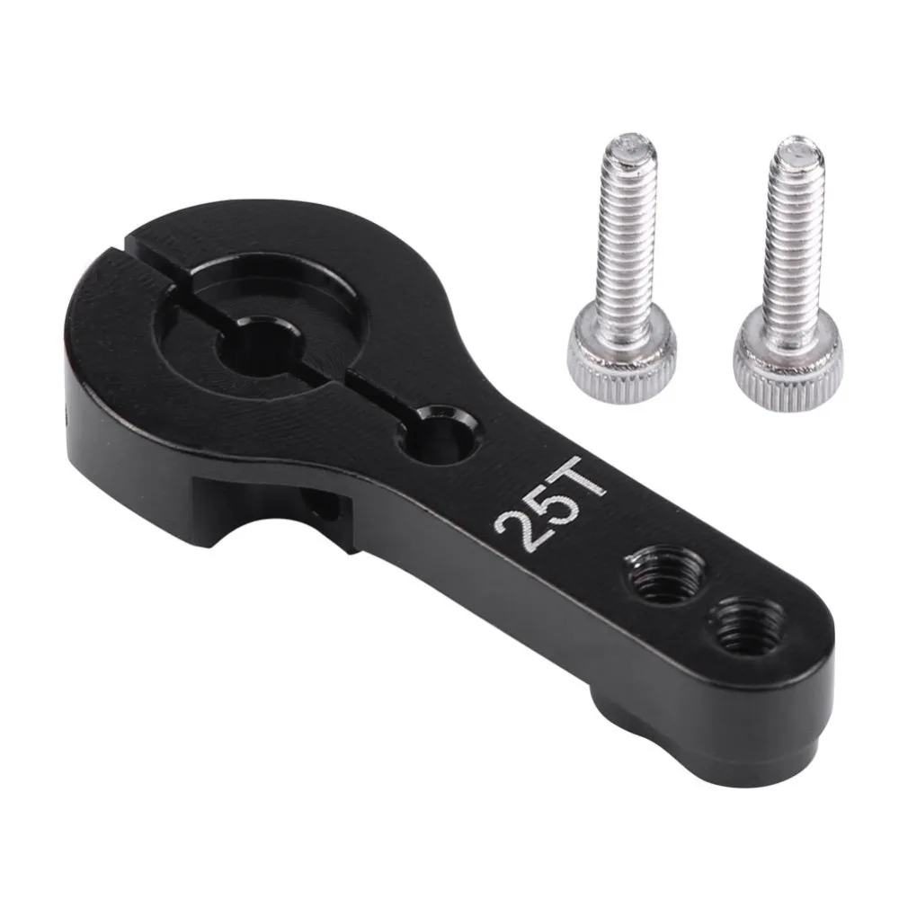 

Aluminium Alloy 25mm 25T Teeth Half Servo Horn For Futaba / Ace / TowerPro MG Arm RC Accessory Updated Horns for Servo
