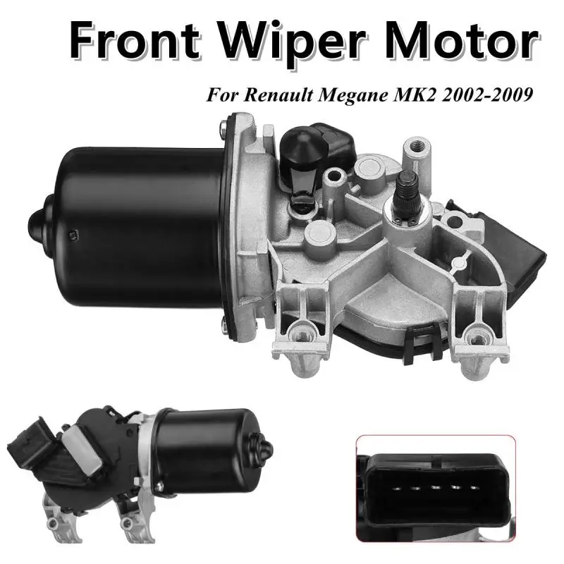Car Front Windscreen Wiper Motor Replacement 7701054828 288001683R for Renault Megane MK2 2002