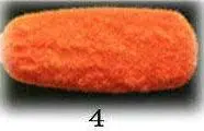 Цельный 18 цветов Модные украшение для ногтей пушистый Флокированный вельвет порошок для ногтей художественные советы L4B147 - Цвет: Оранжевый