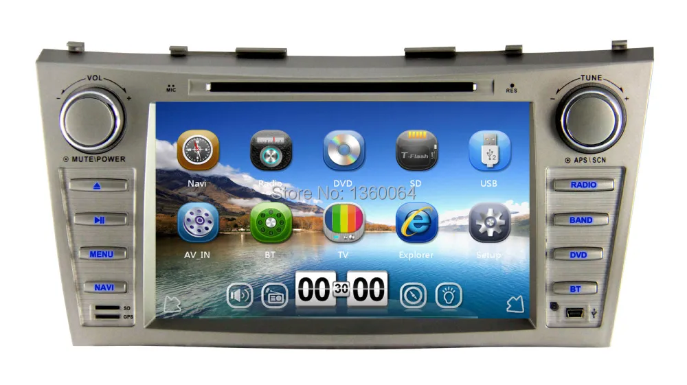 Top 8 inch Car DVD GPS For Toyota Camry 2007-2011 Double 2 Din Car GPS Navigation System Radio Stereo Head Unit 1 Top 8 inch Car DVD GPS For Toyota Camry 2007-2011 Double 2 Din Car GPS Navigation System Radio Stereo Head Unit 1
