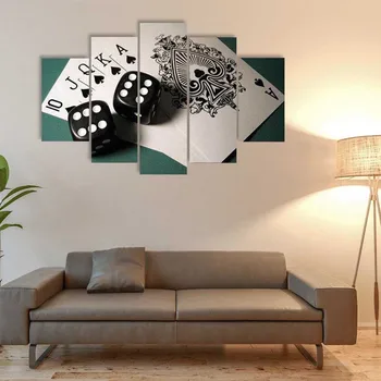 

5 Panel Canvas Painting modern home decorative Printed Painting on canvasl Wall art Framed Art HG-1291