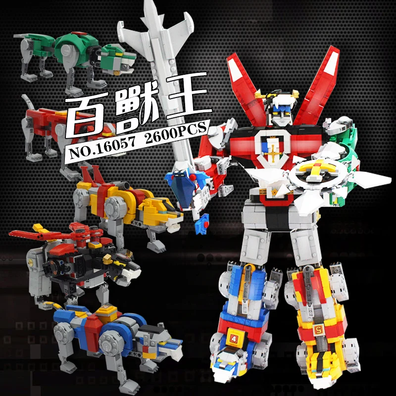 

2018 2600 PCS DHL Lepin 16057 Voltroned Defender of The Universe Compatible 21311 Model Building Kits Blocks Bricks Toy