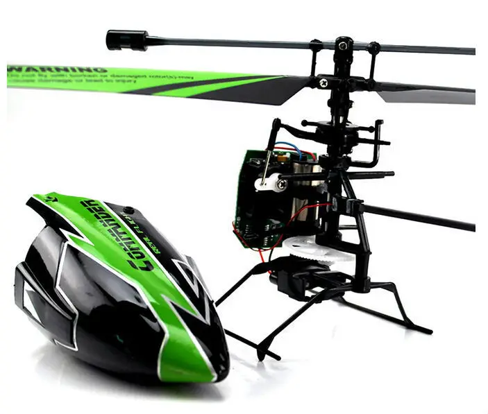 V911-1 Обновление версии 2.4 г 4CH одним лезвием гироскопа вертолет мини с Зарядное устройство головы ЖК-дисплей батареи Открытый