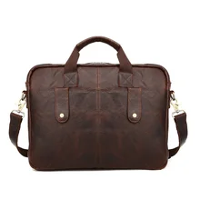 Crazy Horse мужские сумки из натуральной кожи, винтажная деловая сумка, портфель, сумка для ноутбука, сумка на плечо, сумка-мессенджер