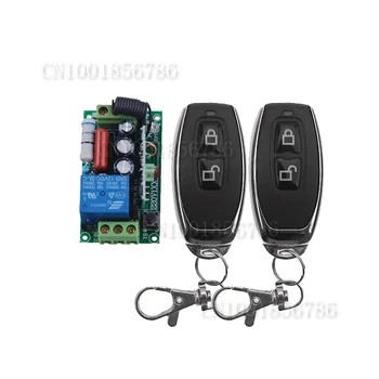 

100% NEW AC220V 1CH 10A Remote Control Light Switch Relay Output Radio Receiver Module and Transmitter(2PCS)