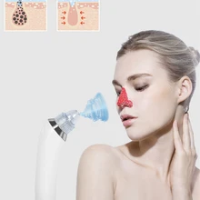 Электрическое вакуумное очищающее средство от черных точек для удаления прыщей очищающее устройство для дермабразии инструмент для ухода за кожей+ Кисть для макияжа