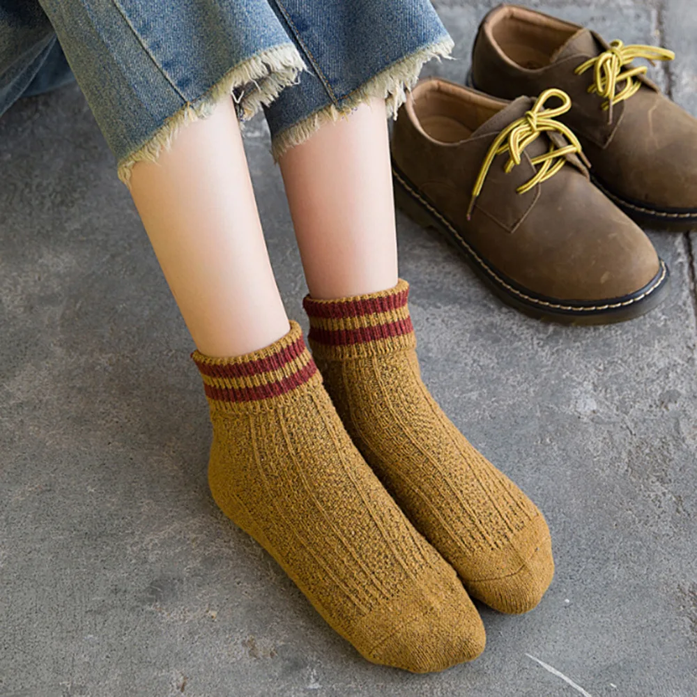 Ms. heap socks Sen Mori Japanese fashion women warm thick warm adult