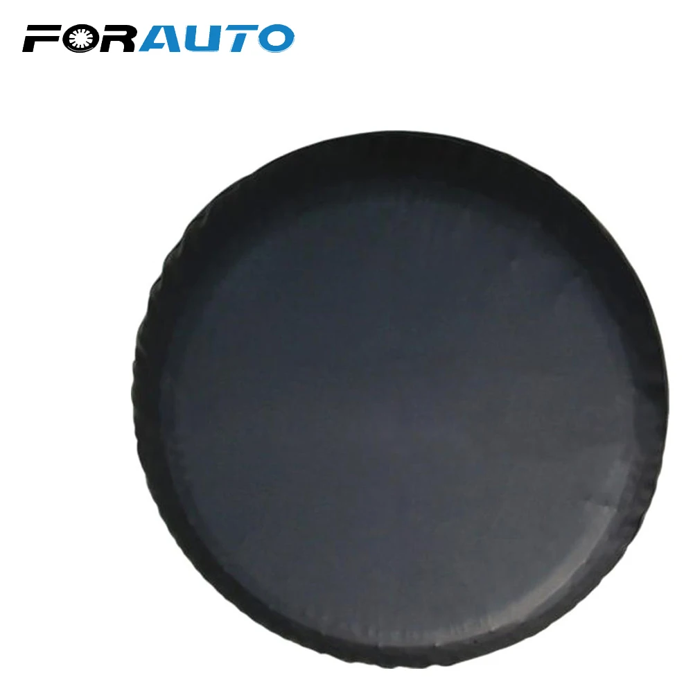 

Sun Shade Auto Enclosed Wheel Tire Pouch Bag PU Leather Car Spare Tyre Cover Tire Protector 17 Inch