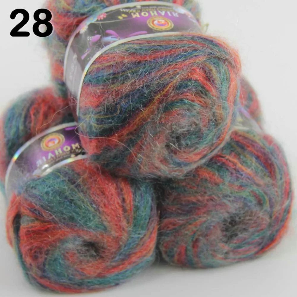 Sale Lot of 3 balls x 50g LACE MOHAIR Cashmere silk hand Yarn Knitting