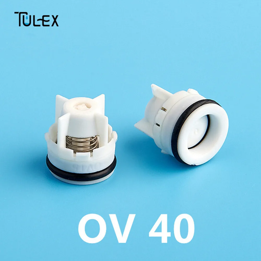 TULEX, 40 мм, обратный клапан, 3 шт./лот, обратный клапан для душевой головки, аксессуар для ванной комнаты, один способ управления водой, соединитель клапана OV40