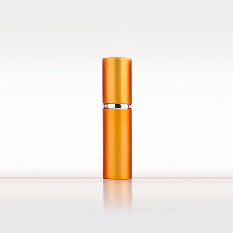 10 мл Алюминиевый мини многоразовый Лосьон бутылка портативная бутылка для шампуня насос пустые стеклянные косметические дорожные бутылки Бутылка для насоса пены - Цвет: orange