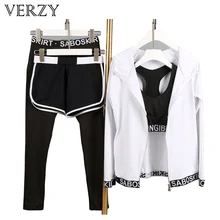 Спортивные костюмы женские спортивная майка 4 шт. письмо спортивный костюм женщины лосины спорт женщины фитнес плюс размер спортивный костюм для женщин дышащий упражнение спортивный бюстгальтер открытый спорт штаны